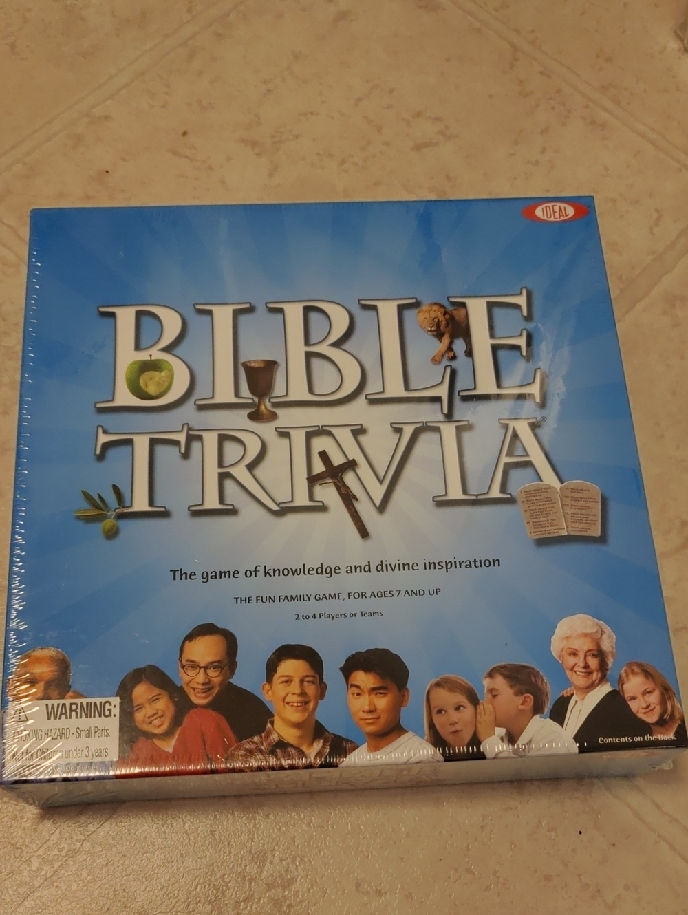 New!Bible Trivia Game of Knowledge & Divine Inspiration Retro Vintage Inspired